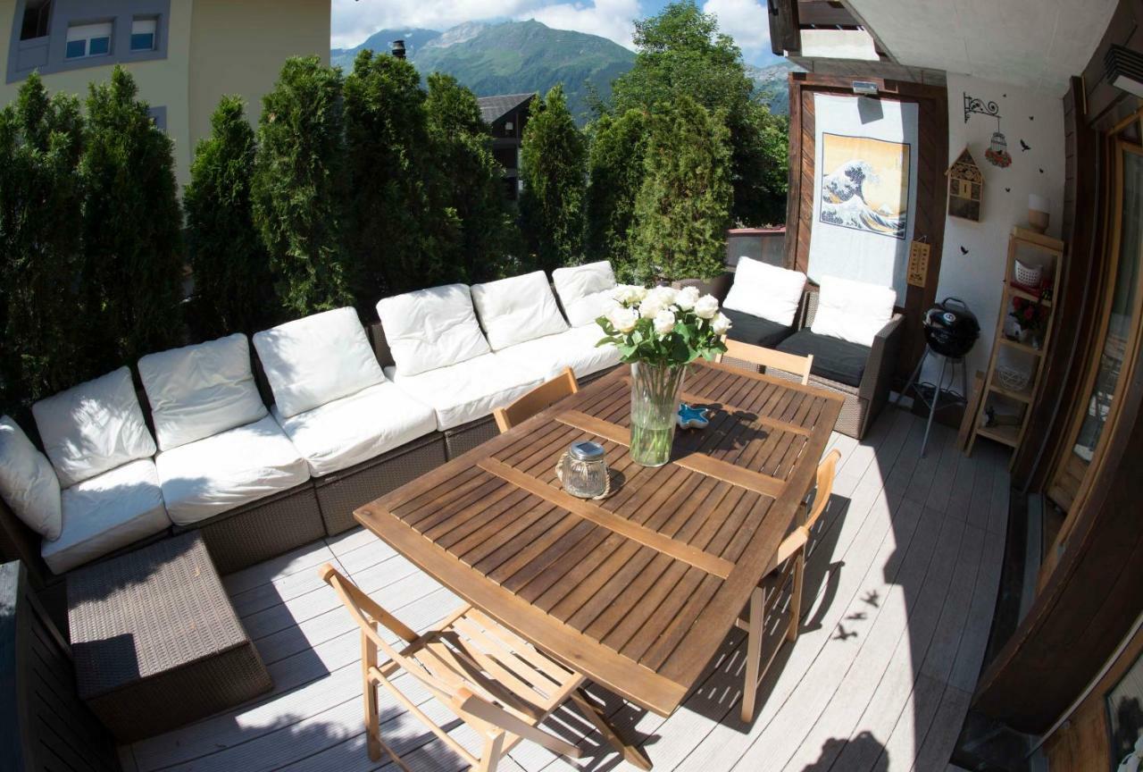 Appartamento O 68 Haus Bel Air Wengen Esterno foto