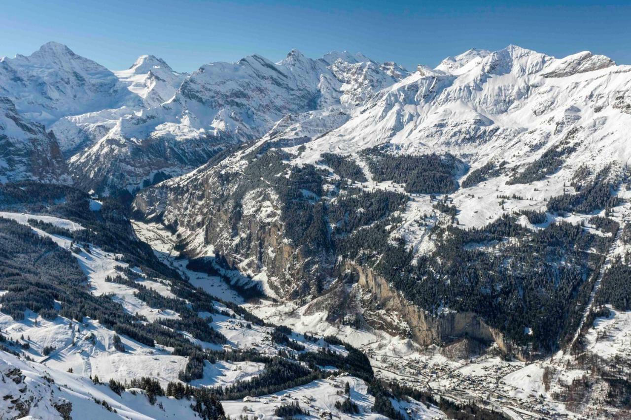 Appartamento O 68 Haus Bel Air Wengen Esterno foto