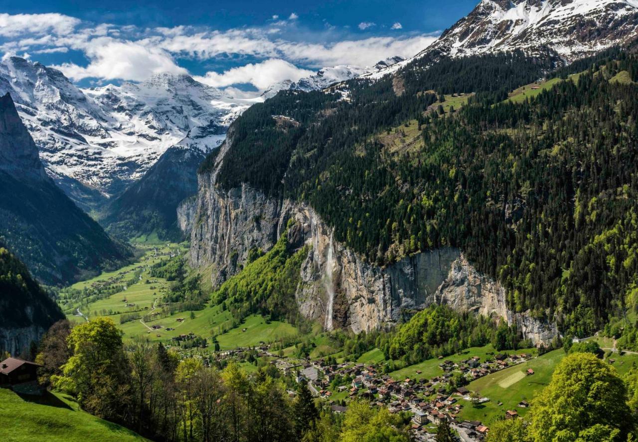 Appartamento O 68 Haus Bel Air Wengen Esterno foto