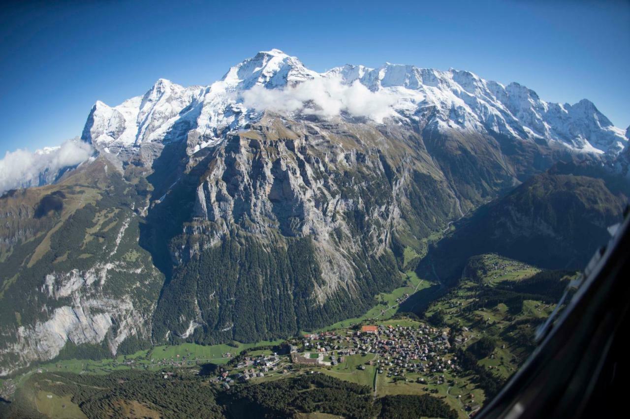 Appartamento O 68 Haus Bel Air Wengen Esterno foto