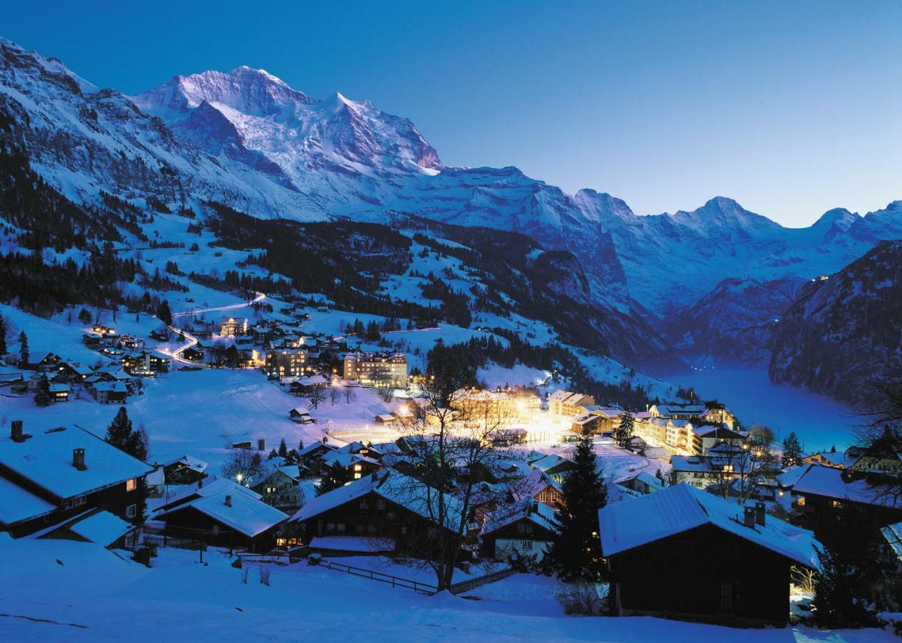 Appartamento O 68 Haus Bel Air Wengen Esterno foto